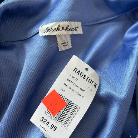 Derek Heart blue cutout dress, size M - Picture 4 of 5